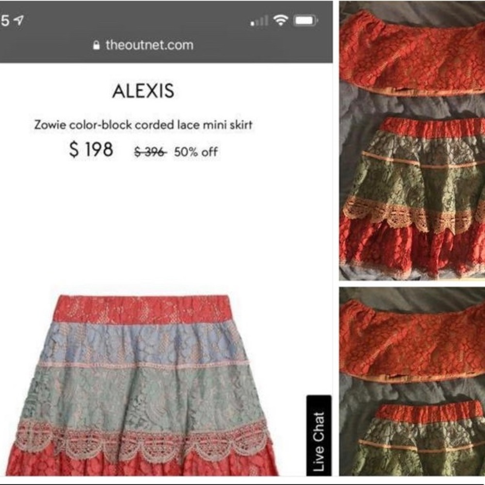 Alexis Zowie color block set